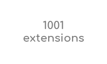 http://www.1001extensions.com